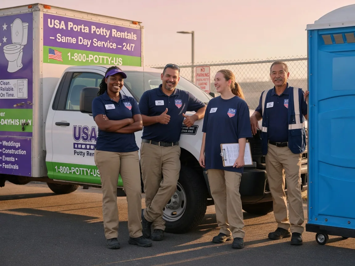 Porta Potty Rental company in Aurora, OH