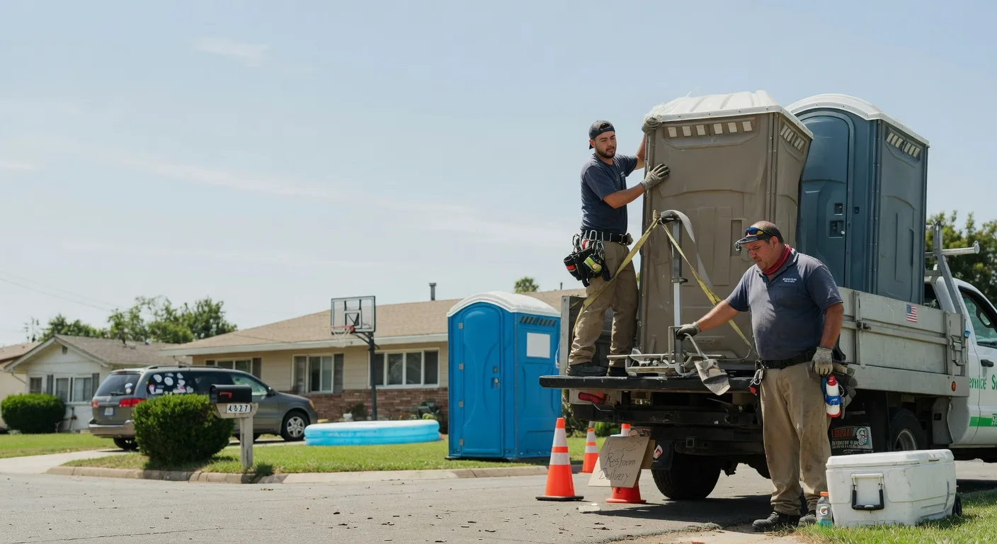 Porta Potty Rental in Aurora, OH near me