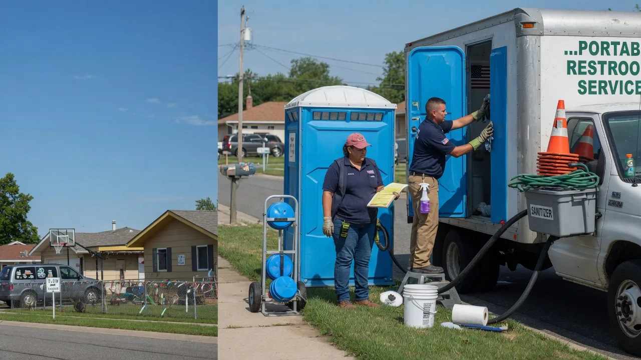 Portable Toilet Rental in Aurora, OH near me